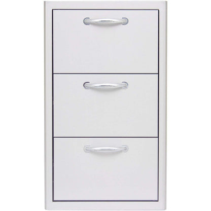 Blaze 16-Inch Stainless Steel Triple Access Drawer (BLZ-DRW3-R)