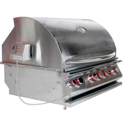 Cal Flame 4-Burner Convection Built-In Gas Grill, 32-Inch