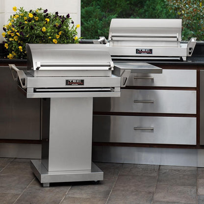 TEC G-Sport Portable Table Top Infrared Gas Grill On Removable Pedestal
