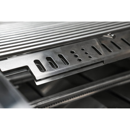 Mont Alpi 805 Black Stainless Steel BBQ Grill Island with Extra Drawer Storage & Fridge - MAi805-BSSDRFC (PREORDER - Est. Ship Date Dec 15)