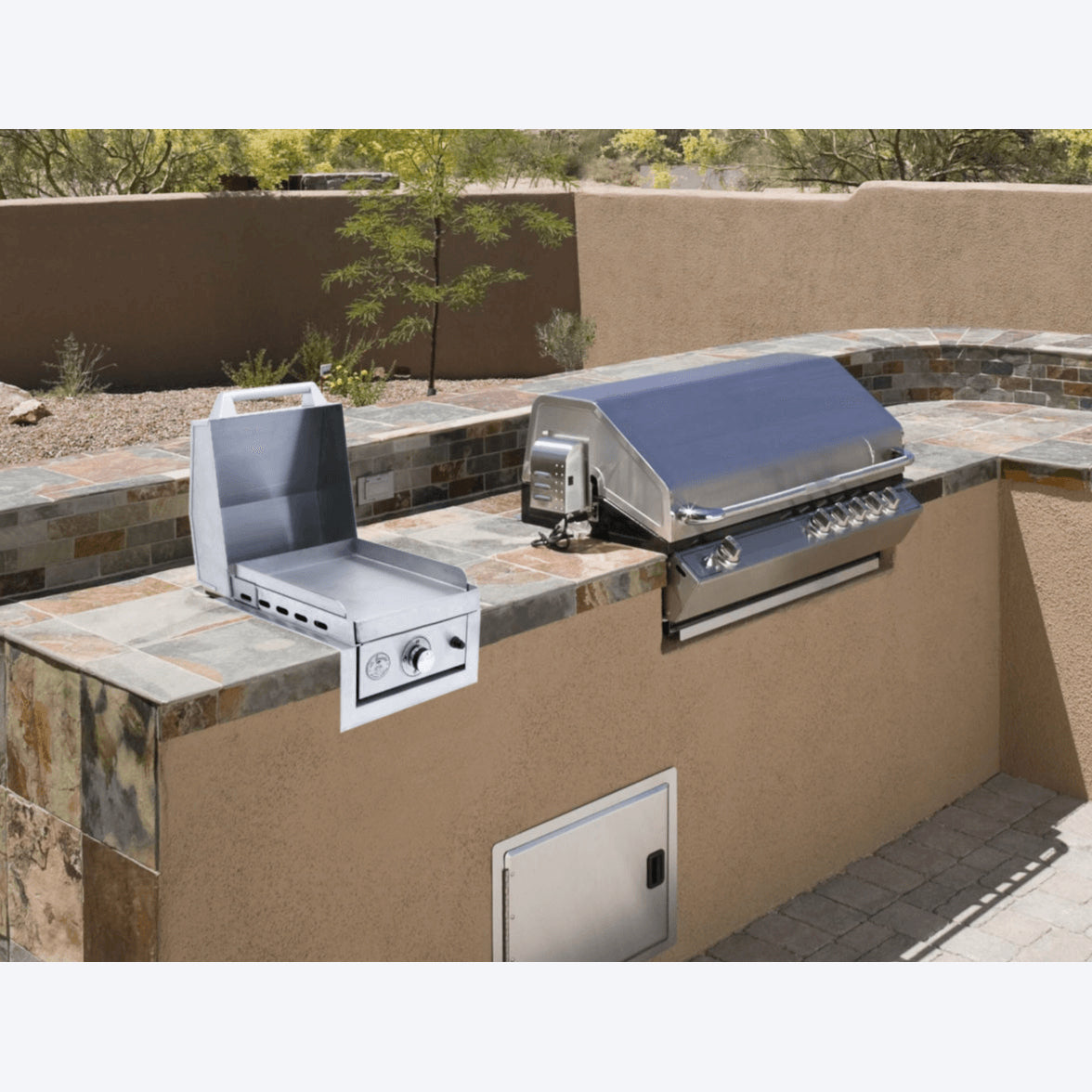 Le Griddle Wee 16-Inch Built-In/Tabletop Electric Griddle - GEE40