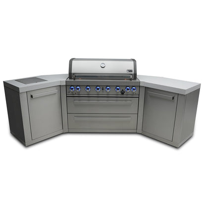 Mont Alpi 805 BBQ Grill Island with V-Shape - MAi805-45