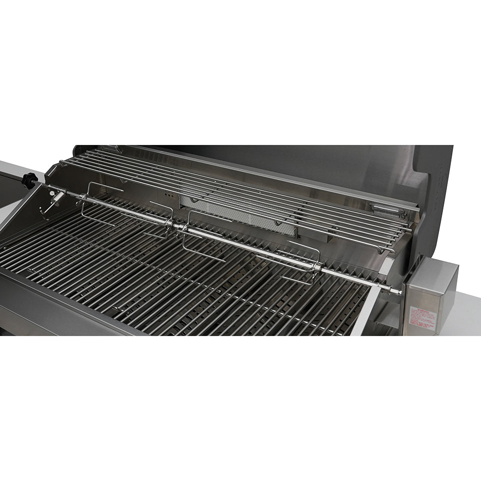 Mont Alpi 805 BBQ Grill Island with L-Shape & Beverage Center - MAi805-90BEV